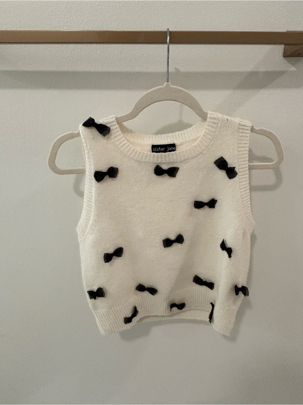 Sister Jane Sleeveless Sweater Top